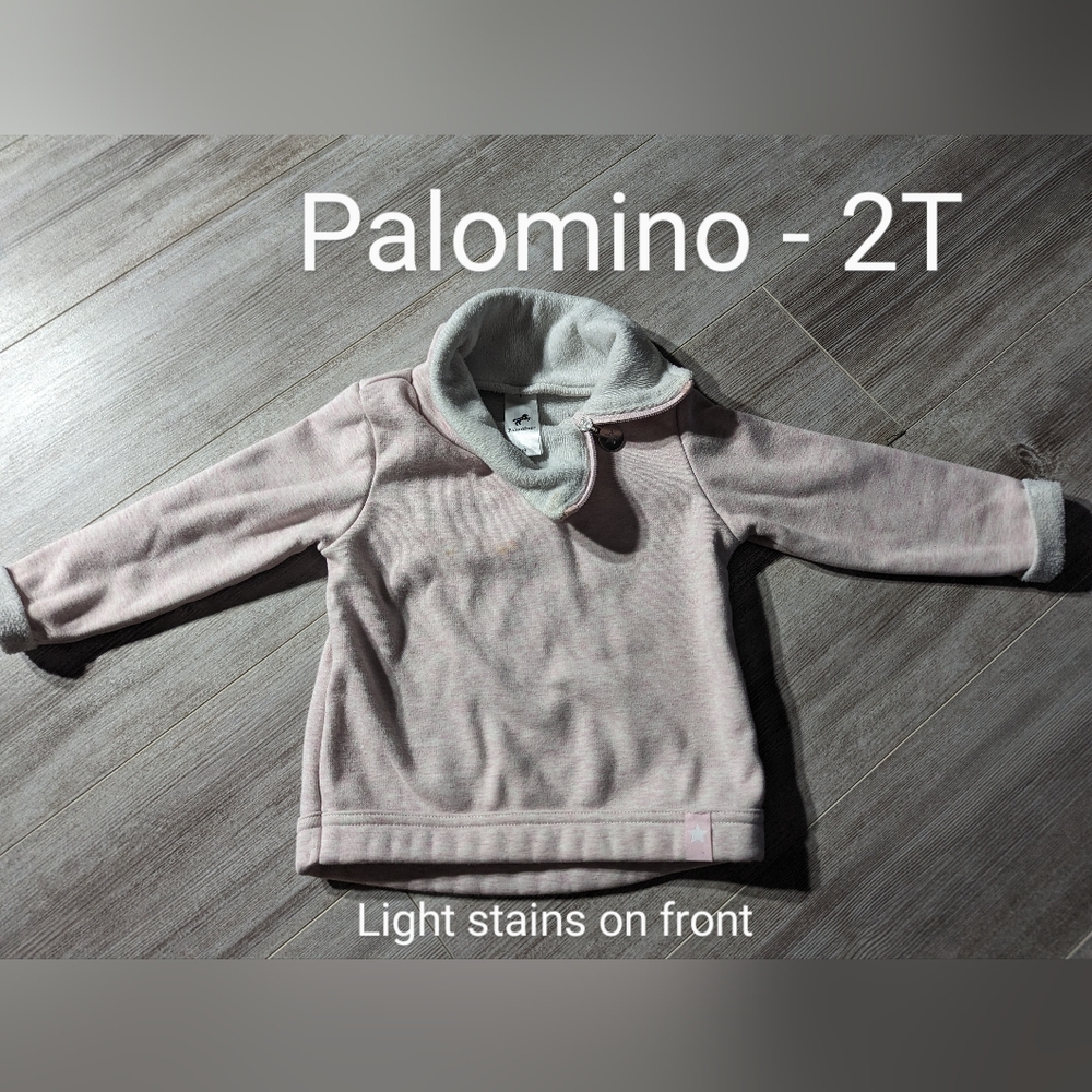 Palomino Sweatshirt turtle neck with side zipper